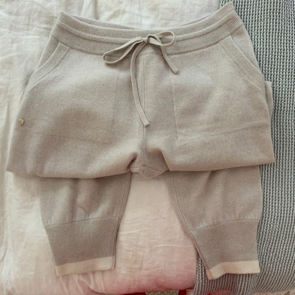Bamford Cashmere Italian Joggers Size M